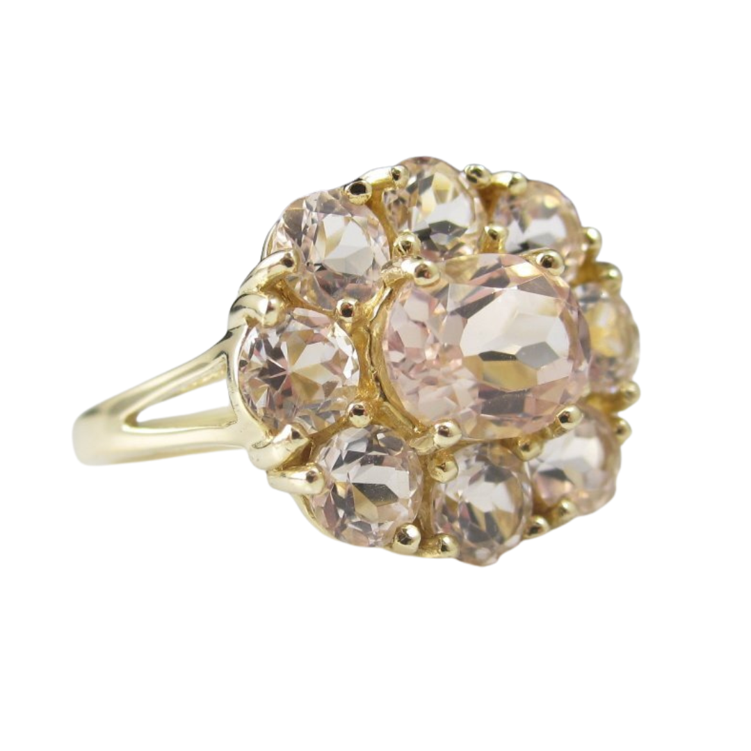 VIP Dream Ring Pink Morganite (Aftersale Service)