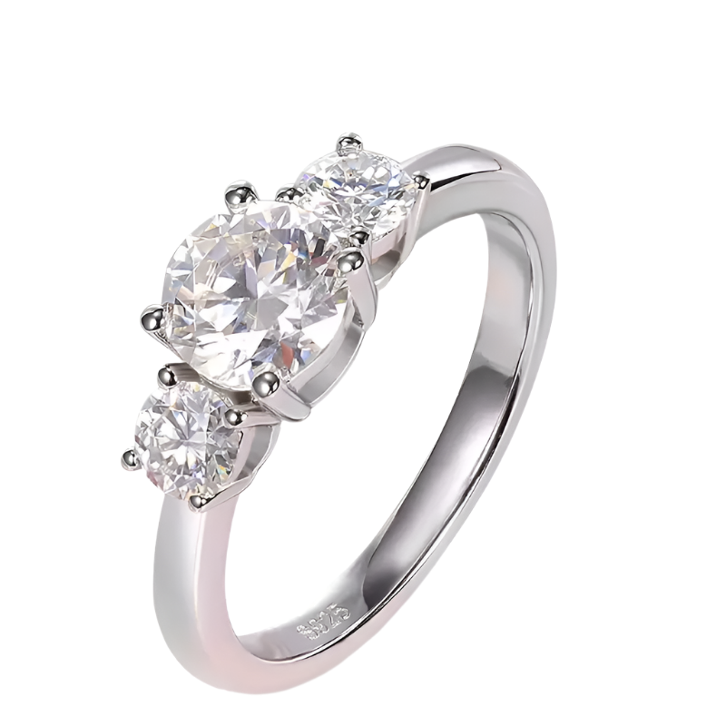 4.0 Ct Diamond Eternity Engagement Ring