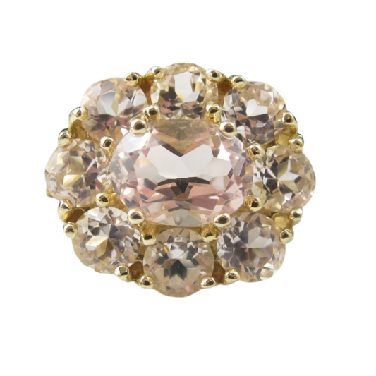 VIP Dream Ring Pink Morganite (Aftersale Service)