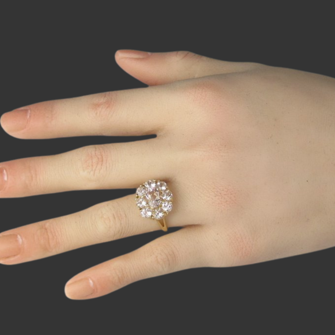 VIP Dream Ring Pink Morganite (Aftersale Service)