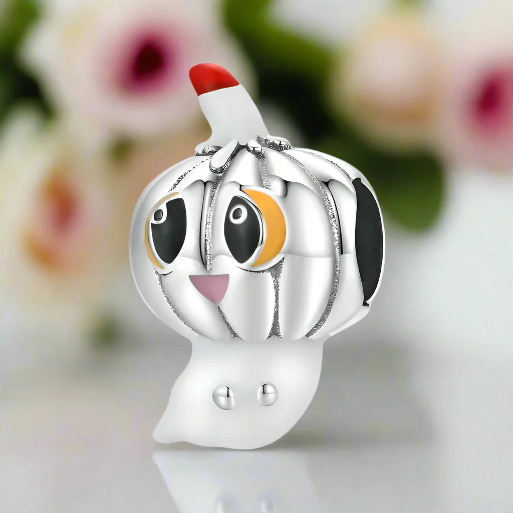 Pumpkin Black Cat Halloween Charm Series