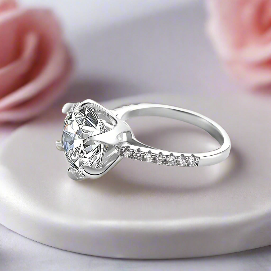 5.0 Ct Diamond Classic Engagement Ring