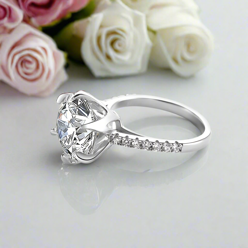 5.0 Ct Diamond Classic Engagement Ring