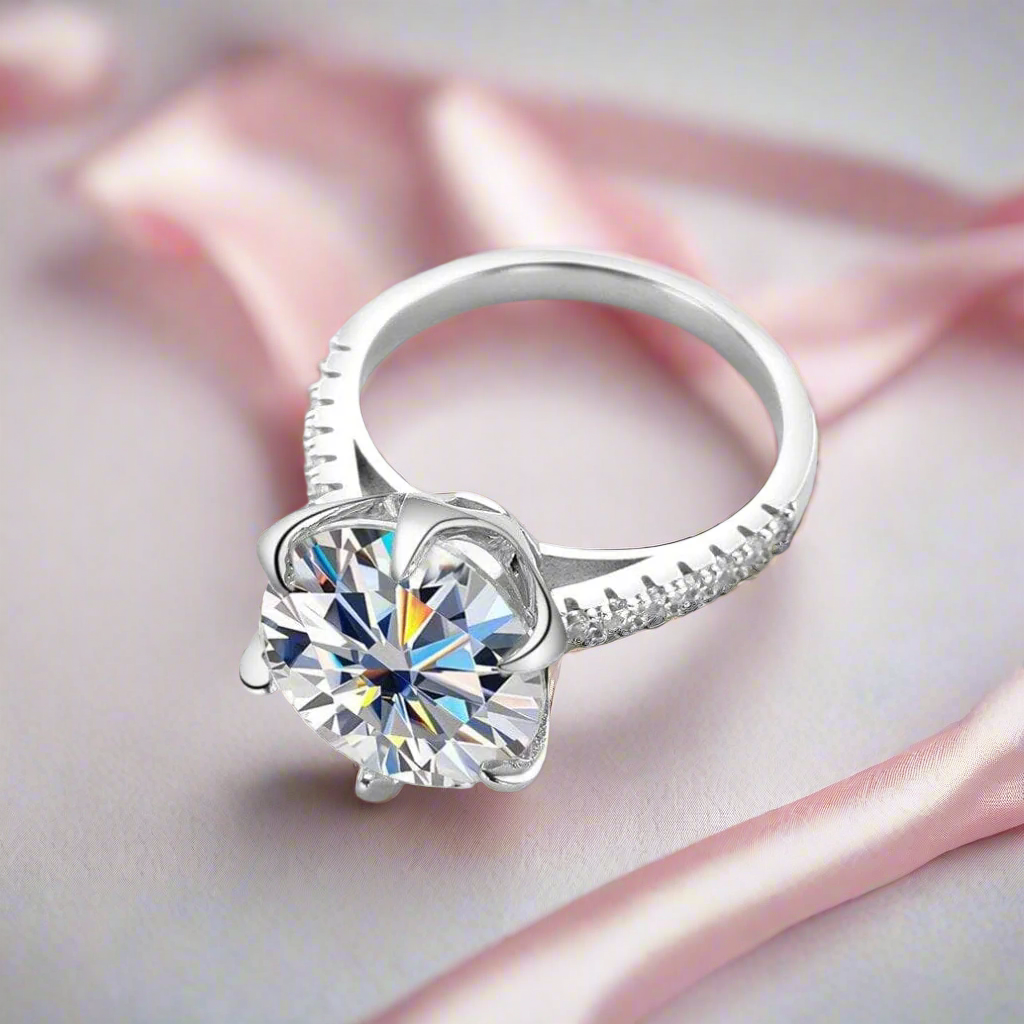 5.0 Ct Diamond Classic Engagement Ring