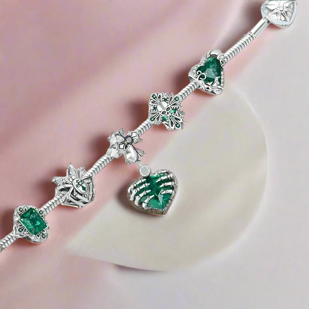 Mystic Spider Charm with Diamond