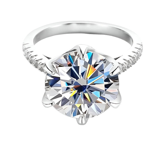 5.0 Ct Diamond Classic Engagement Ring