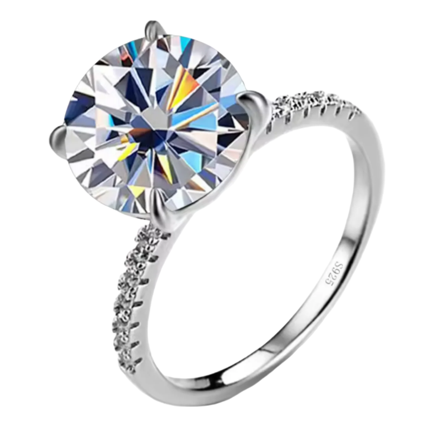 5.0 Ct Diamond Classic Engagement Ring