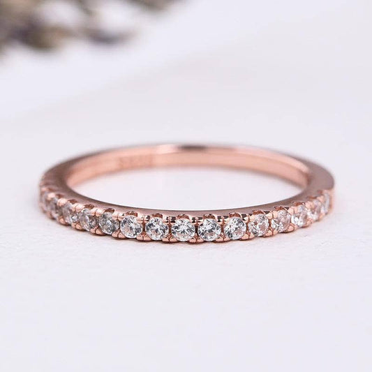 VIP Upgrade- Rose Gold 3.5ct Radiant Cut Wedding Ring Set (Aftersale Service)
