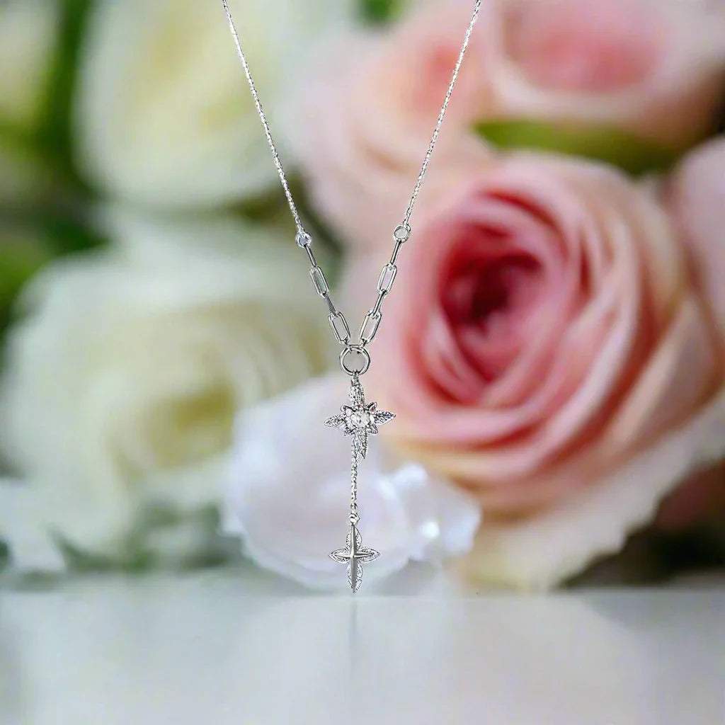 Star and Cross Necklace