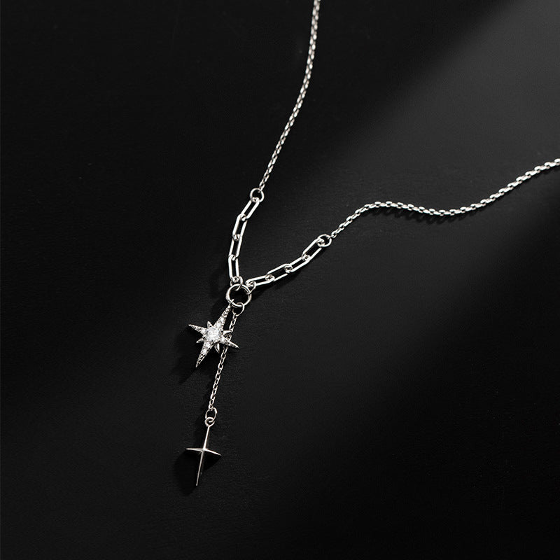 Star and Cross Necklace