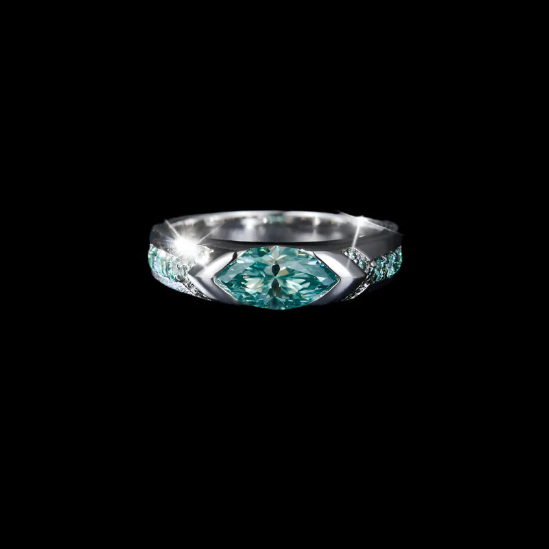 1.0 Ct Marquise Cut Diamond Wedding Band