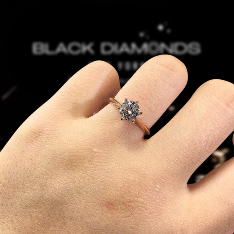 Round Cut 3.0 Ct Diamond Engagement Ring