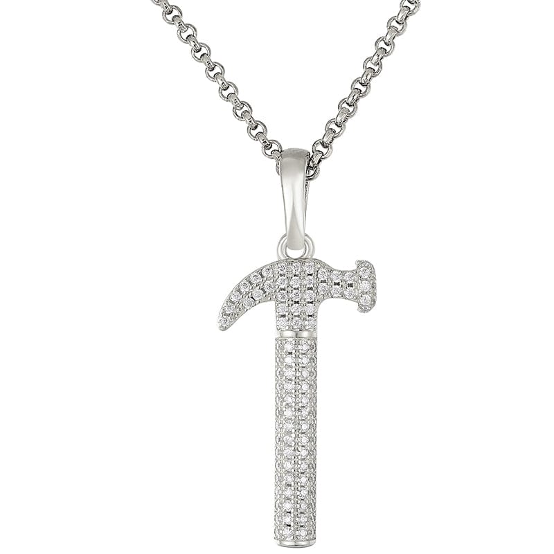 VIP Custom Diamond Hammer Pendant (Aftersale Service)