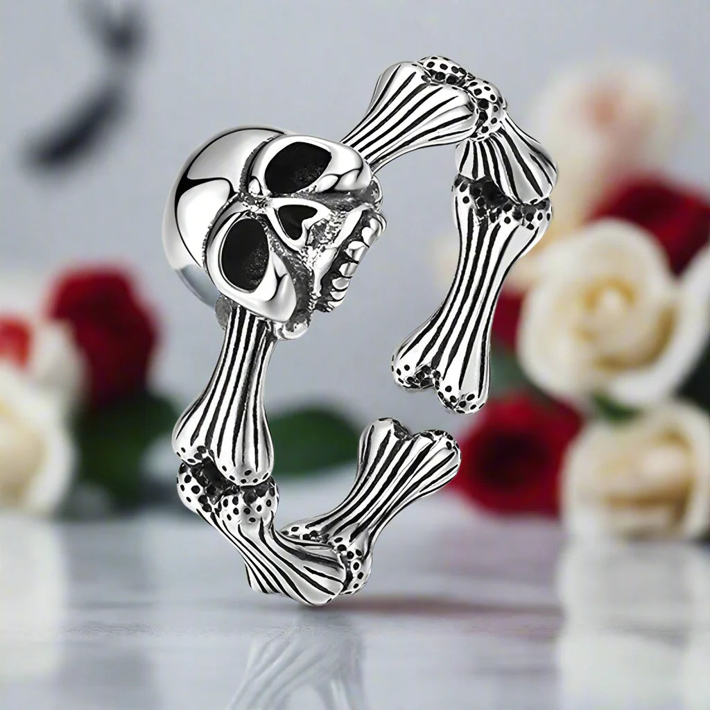 Dark Skull Punk Bracelet