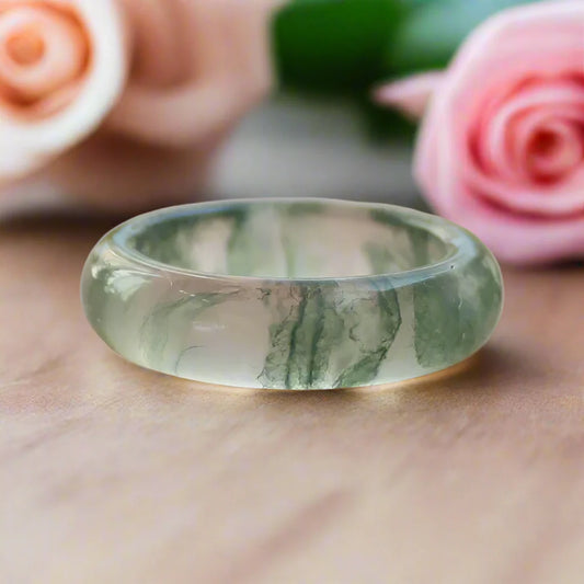 Moss Agate Unisex Band