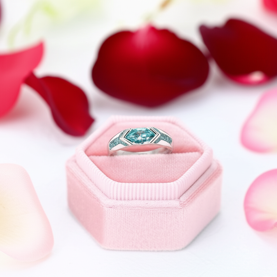 1.0 Ct Marquise Cut Diamond Wedding Band