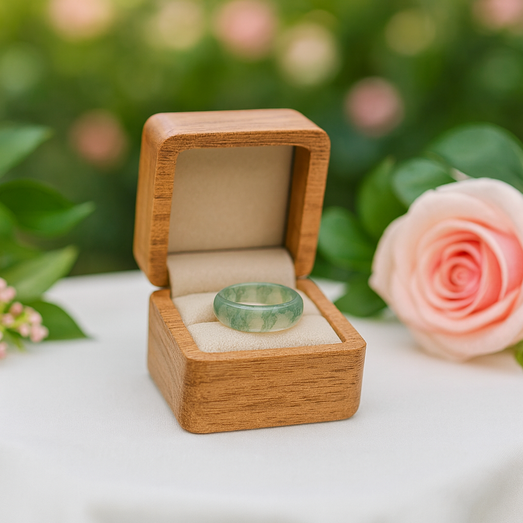 Moss Agate Unisex Band