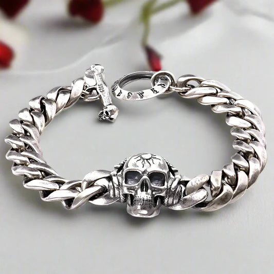 Music Skull Punk Bracelet
