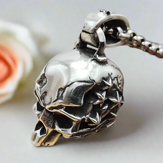 Retro Skull Pendant