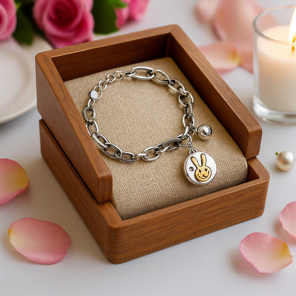 Round Rabbit's Head Bracelet