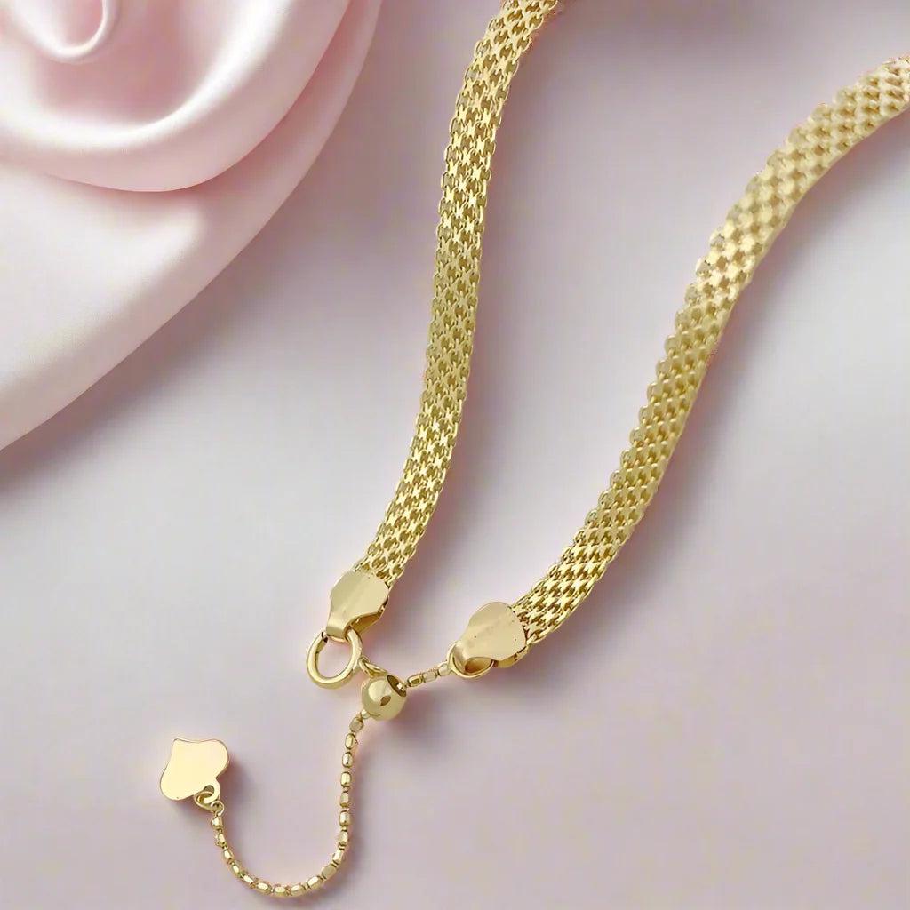 18k Yellow Gold Vintage Chain Bracelet