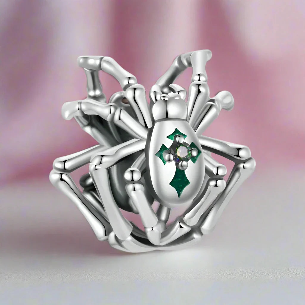 Mystic Spider Charm with Diamond