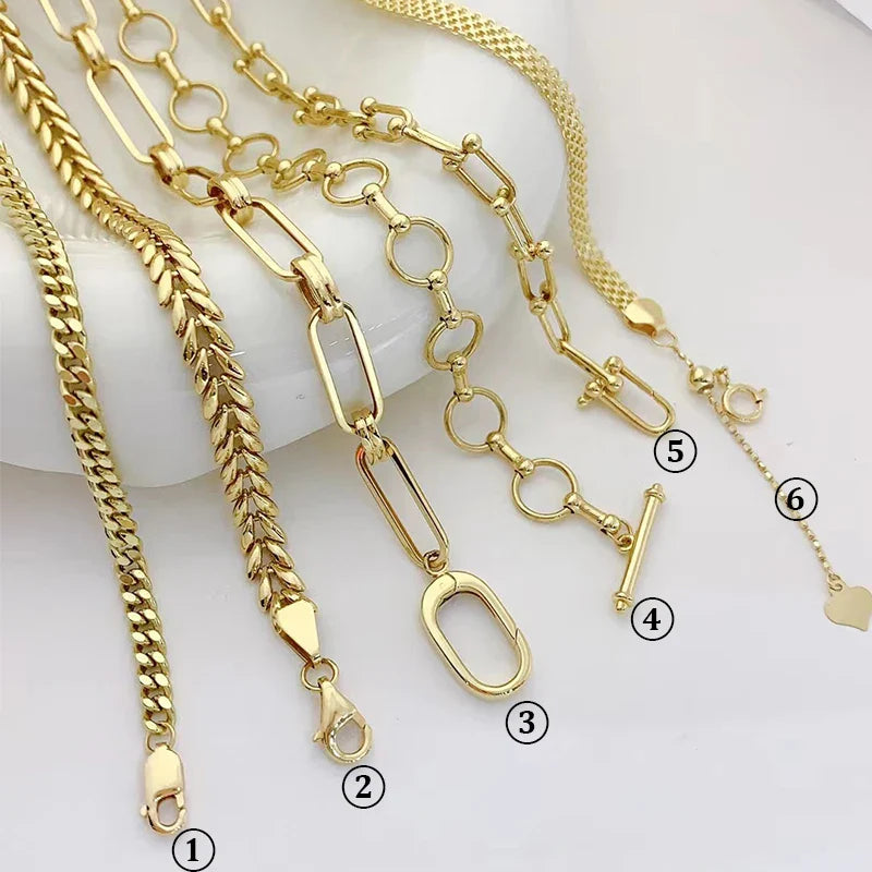 18k Yellow Gold Vintage Chain Bracelet