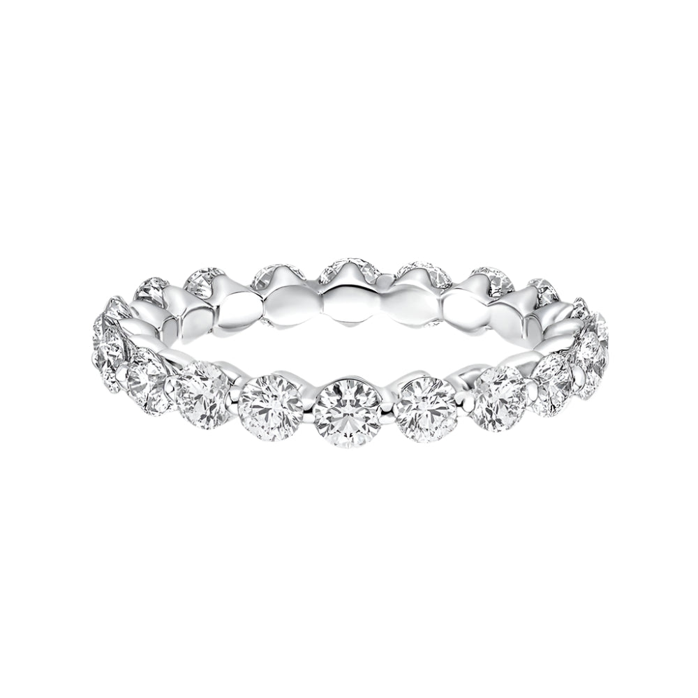 VIP Dream Ring- Eternity Round Cut Women's Stackable Wedding Band (Aftersale Service)