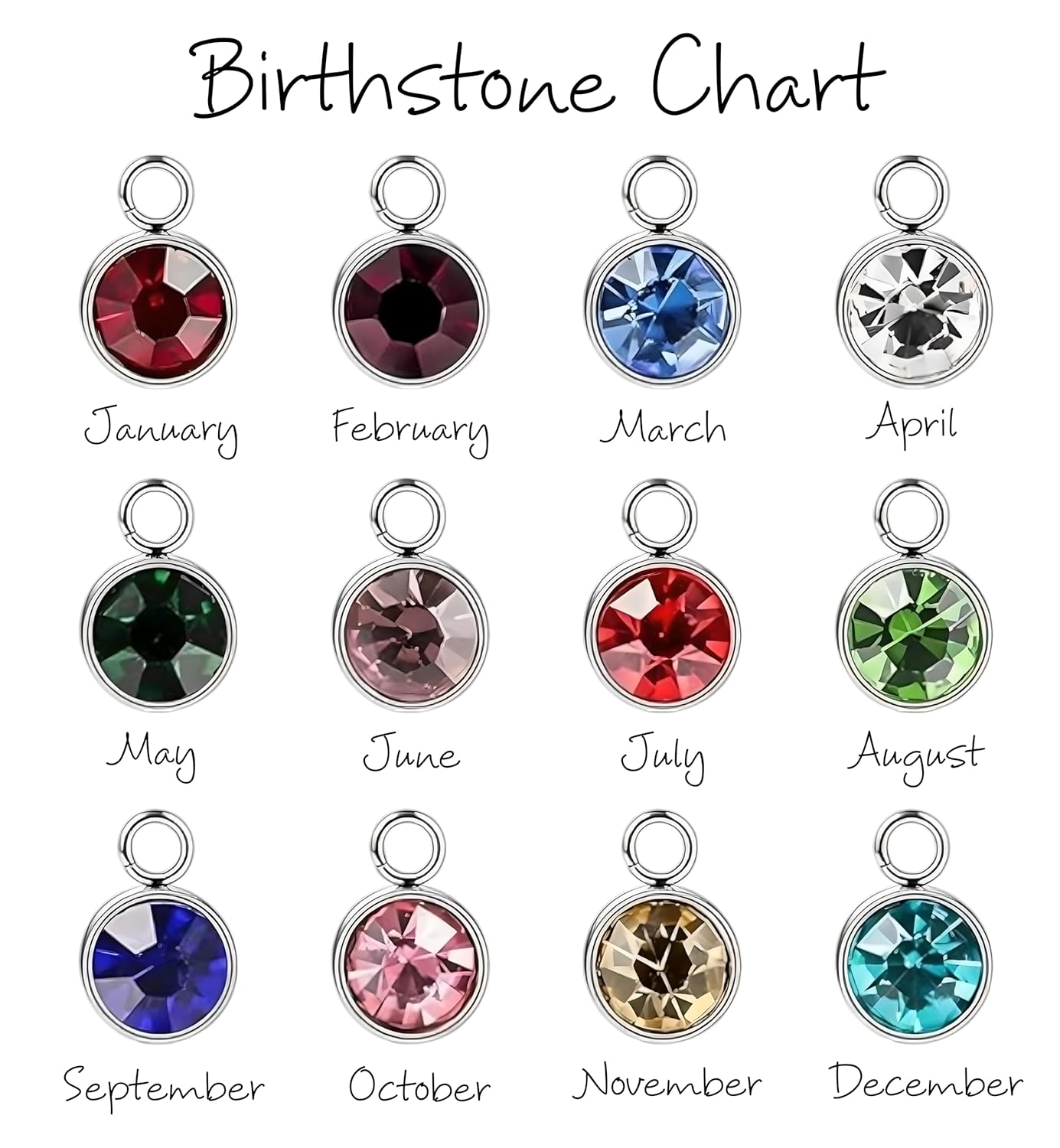 Personalized Graduation Necklace with Birthstone