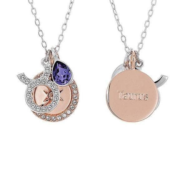 Detachable Twelve Constellation Necklace with Diamond
