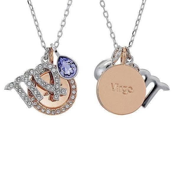 Detachable Twelve Constellation Necklace with Diamond
