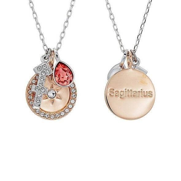 Detachable Unique Twelve Constellation Necklace with Diamond