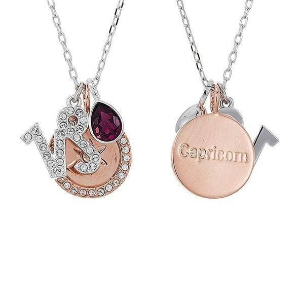 Detachable Unique Twelve Constellation Necklace with Diamond