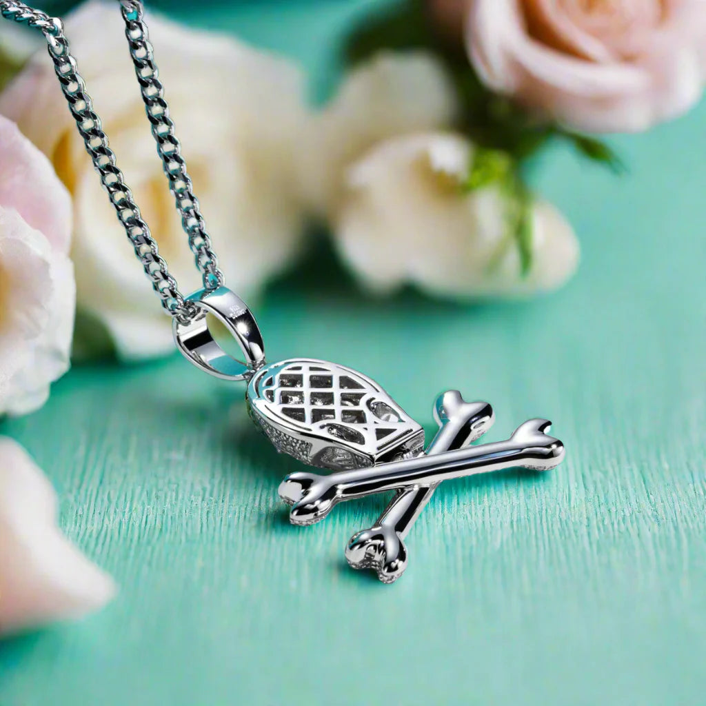 Hip Hop Diamond Skull Pendant