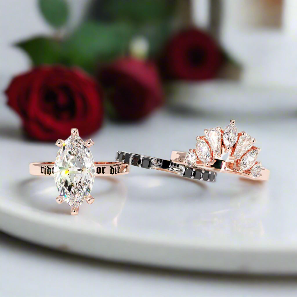 VIP Upgrade- Ride or Die Wedding Rings (Aftersale Service)