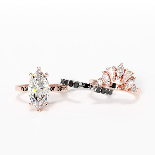 VIP Upgrade- Ride or Die Wedding Rings (Aftersale Service)