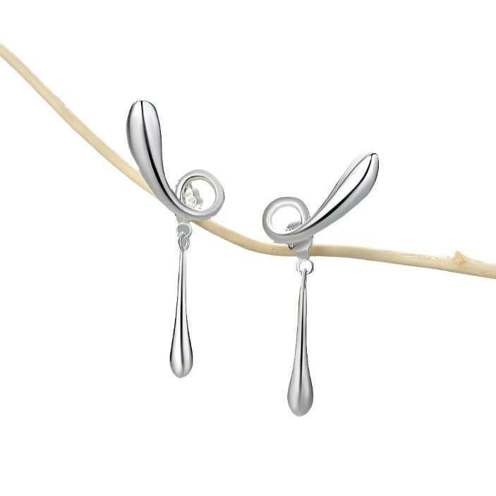 The Fleeting Years Twist Stud Earrings